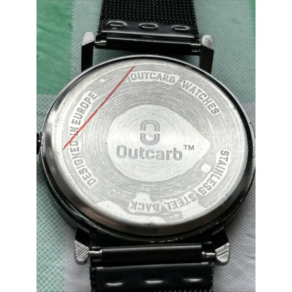 Outcarb All Black Quartz Watch